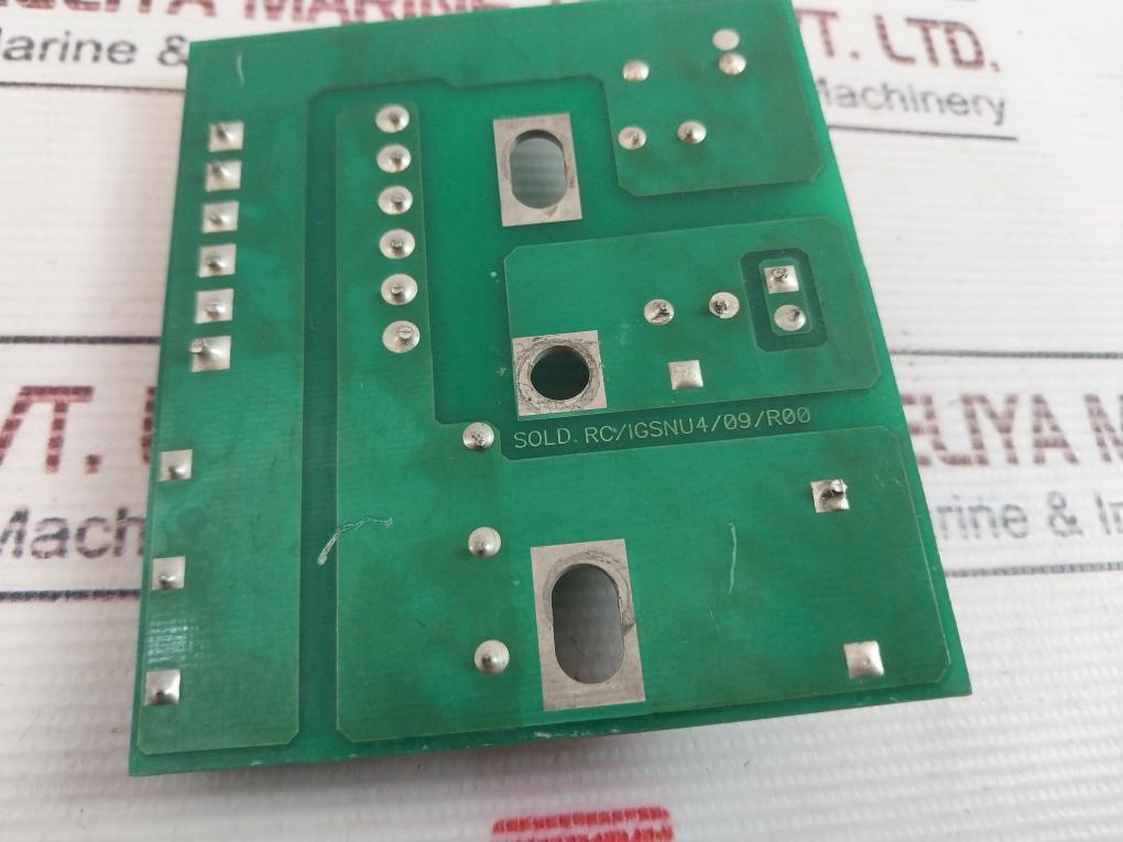 Sold.Rc/Igsnu4/09/R00 Printed Circuit Board Used