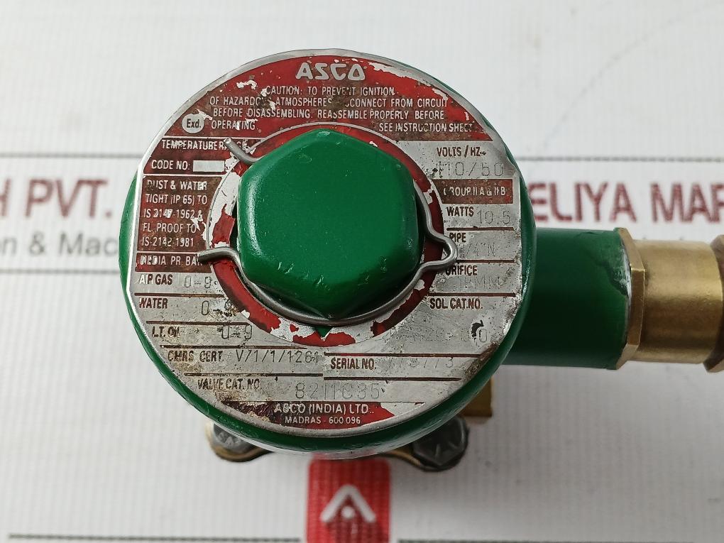 Solenoid-Valve-8211C35-110-Vac-50Hz-0-9-10-5W-Asco-209910-8