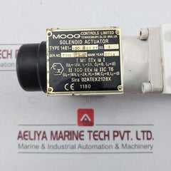 Solenoid Actuator 1481-100 06927 Moog 18V 2A