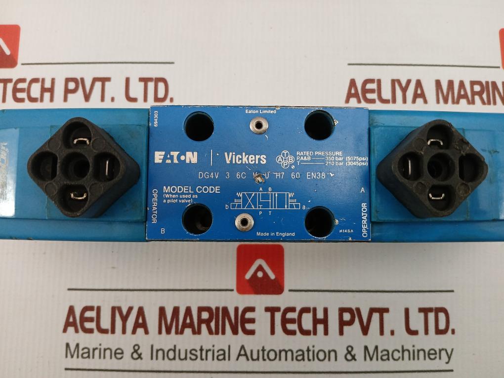 Solenoid Operated Directional Control Valve Eaton Dg4V 3 6C M U H7 60 En38