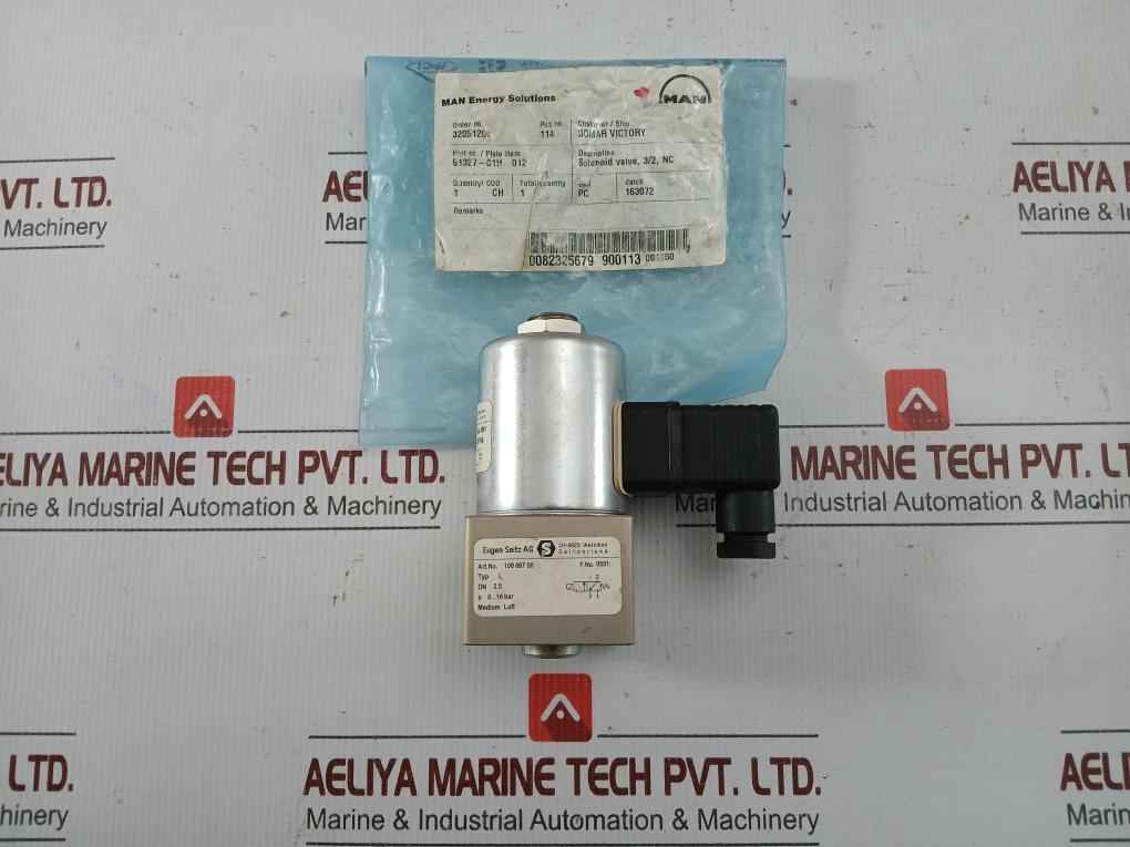Solenoid Valve 108 687 00 Eugen Seitz Ip54 24V Dc