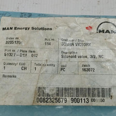 Solenoid Valve 108 687 00 Eugen Seitz Ip54 24V Dc