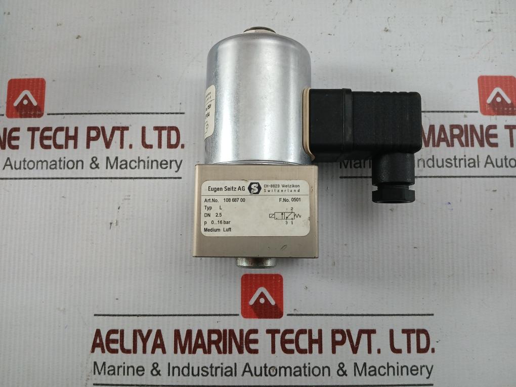 Solenoid Valve 108 687 00 Eugen Seitz Ip54 24V Dc