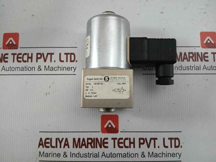 Solenoid Valve 108 687 00 Eugen Seitz Ip54 24V Dc