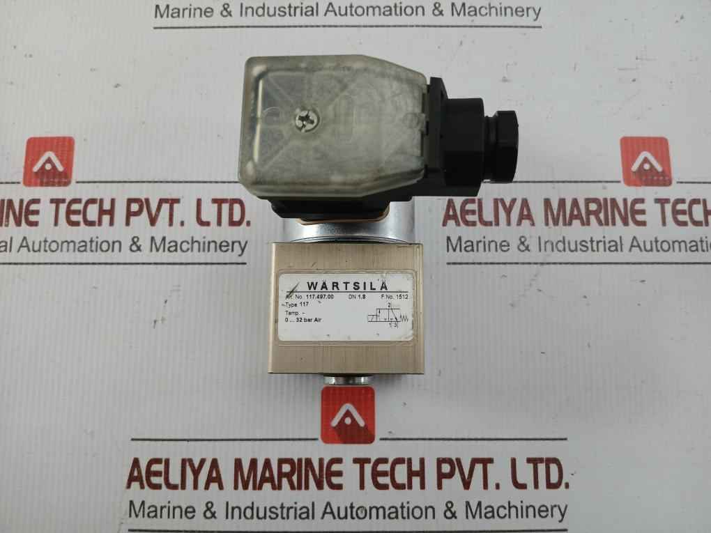 Solenoid Valve 118.100.024N Wartsila Ip54 24V Dc