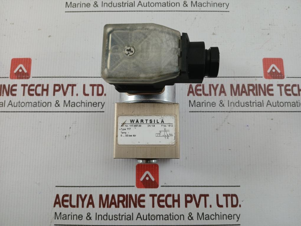 Solenoid Valve 118.100.024N Wartsila Ip54 24V Dc