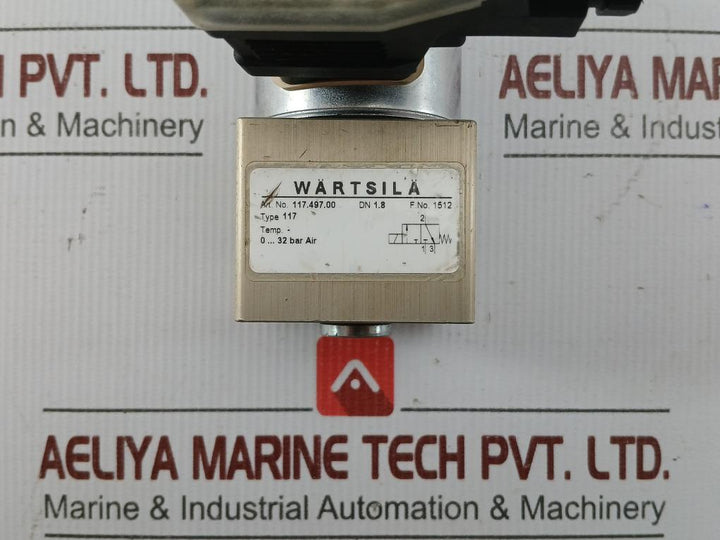 Solenoid Valve 118.100.024N Wartsila Ip54 24V Dc