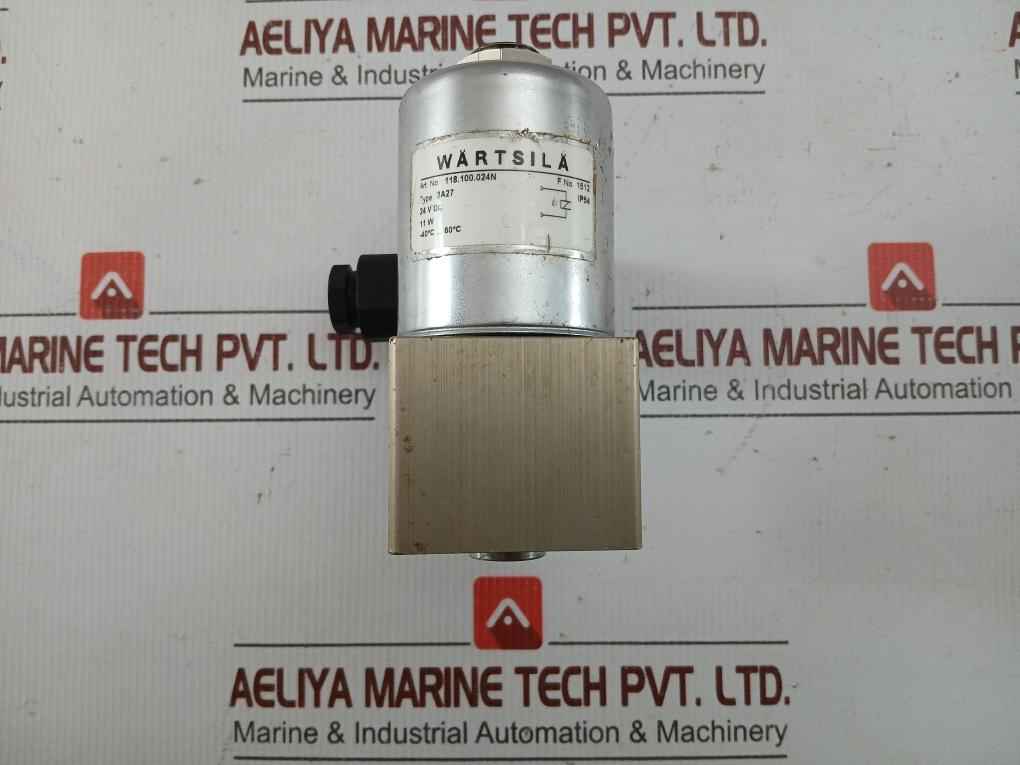 Solenoid Valve 118.100.024N Wartsila Ip54 24V Dc