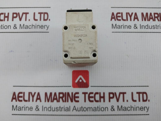 Vxz242Fz2A Solenoid Valve 24Vdc/7W Smc