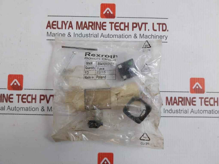 Solenoid Valve 372 352 2220 916 Rexroth 10 Bar