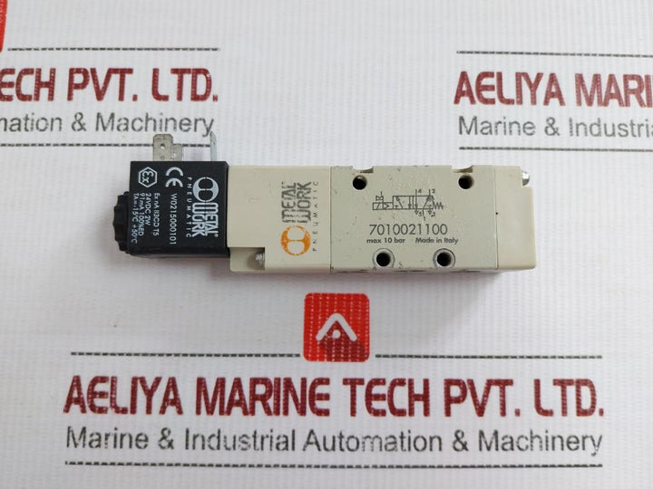 Solenoid Valve 7010021100 Metal Work Pneumatic 10 Bar