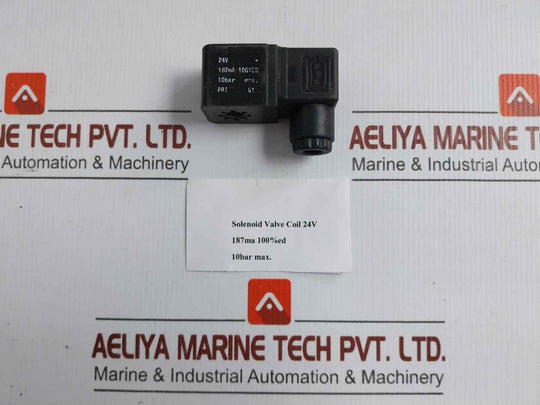 Solenoid Valve Coil 24V 10Bar 187Ma Brand Mpm