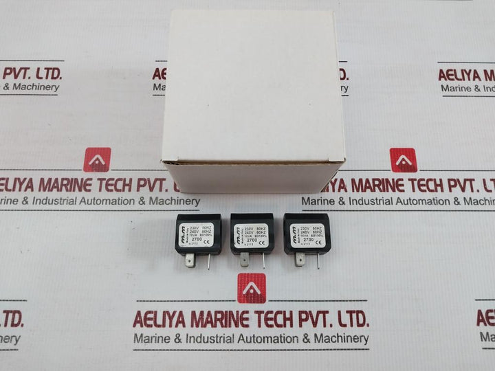 Solenoid Valve Coil 2700 M&M 240V 60Hz