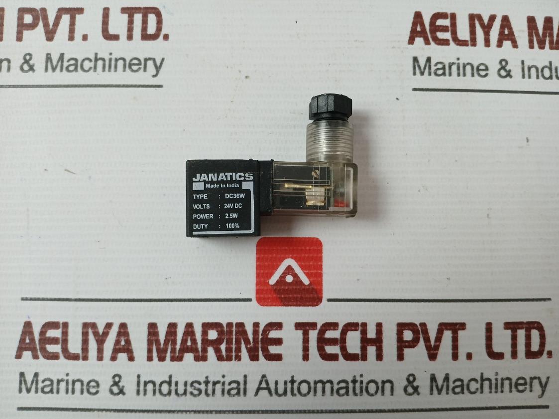 Solenoid Valve Coil Dc36W Janatics 24V Dc