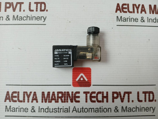 Solenoid Valve Coil Dc36W Janatics 24V Dc