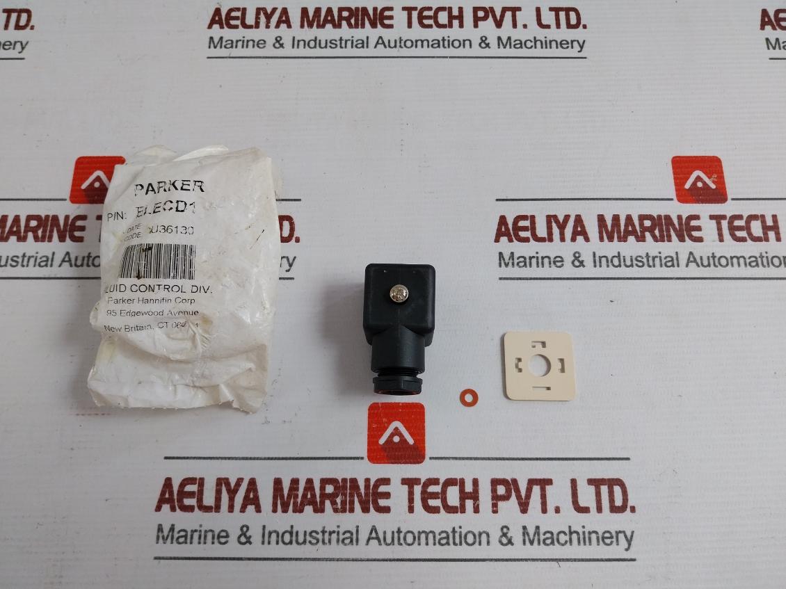 Part No. Elecd1 Solenoid Valve Connector 10A 250V Parker