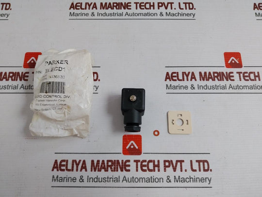 Part No. Elecd1 Solenoid Valve Connector 10A 250V Parker