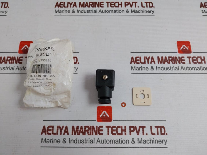 Part No. Elecd1 Solenoid Valve Connector 10A 250V Parker