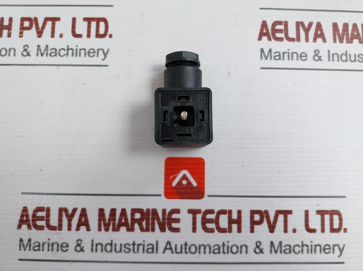 Part No. Elecd1 Solenoid Valve Connector 10A 250V Parker