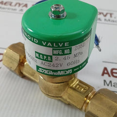 Solenoid Valve For Refrigerant 2.94 Mpa Saginomiya Sev-603Bxf