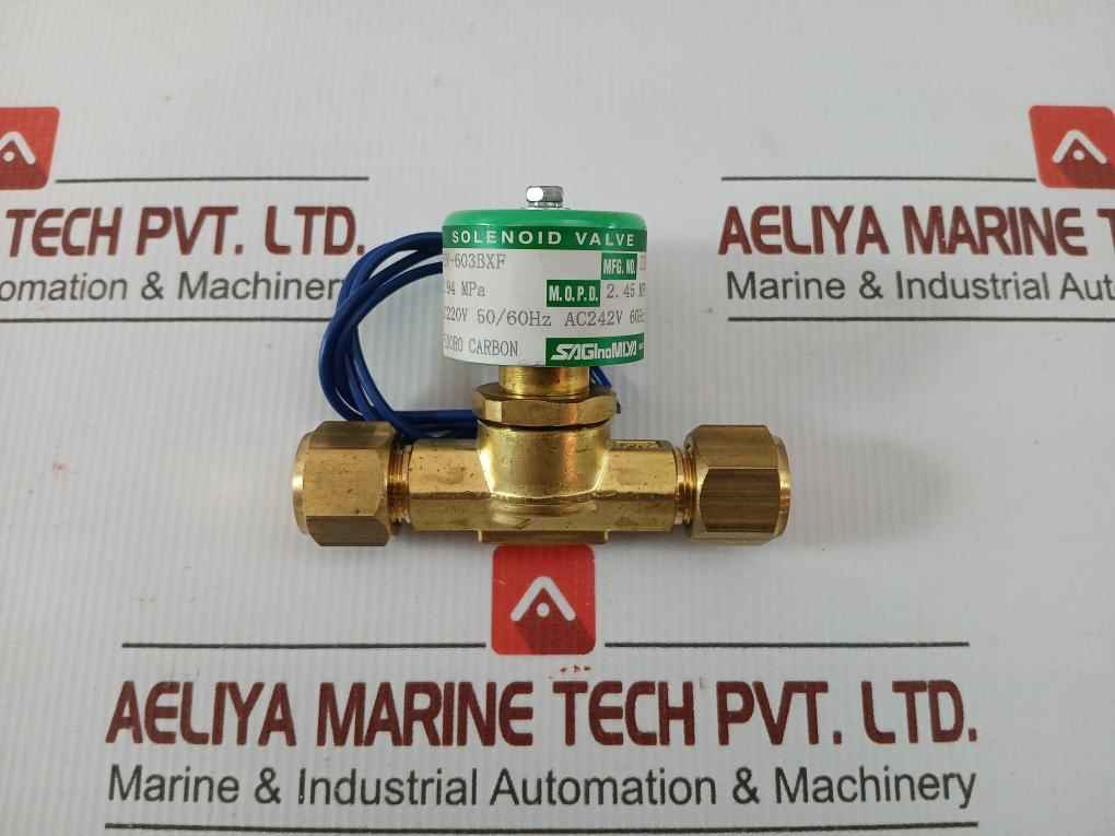 Solenoid Valve For Refrigerant 2.94 Mpa Saginomiya Sev-603Bxf