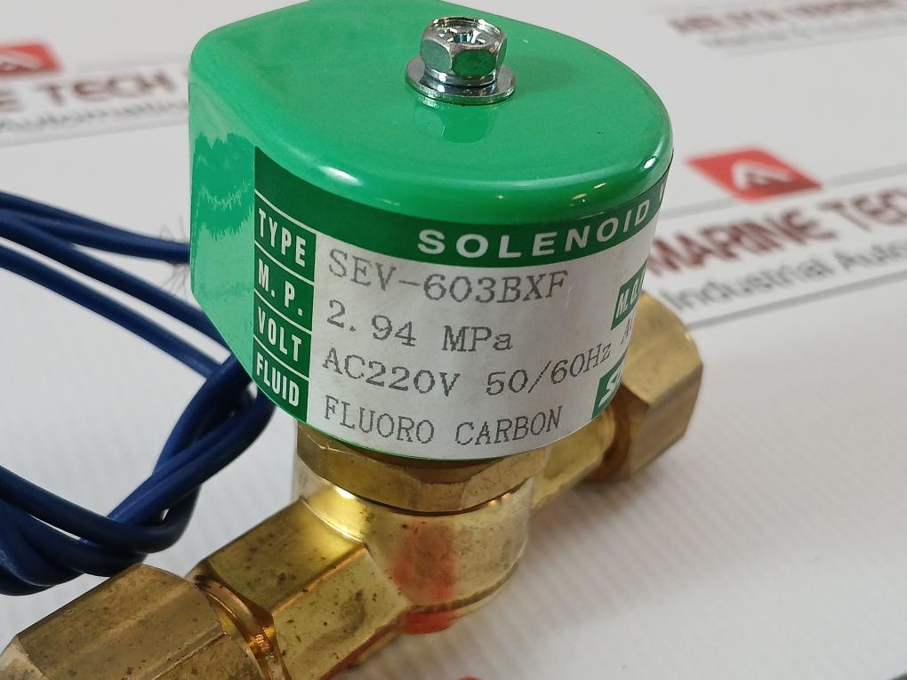 Solenoid Valve For Refrigerant 2.94 Mpa Saginomiya Sev-603Bxf