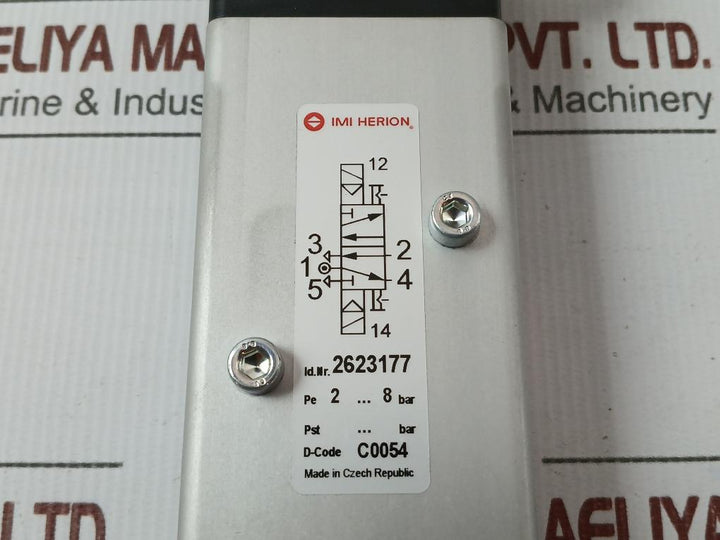 Solenoid Valve With Coil 24Vdc Imi Herion 2623177
