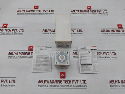 Solid-State-Timer-0-1-2-Min-1-2s-to-300h-220-Vac-50-60hz-Omron-H3BA-N-209844-1