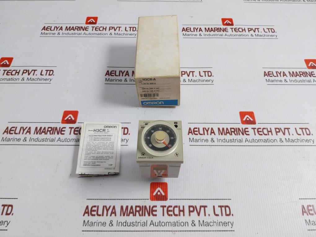 Solid-state-Timer-100-240Vac-50-60Hz-5A-0696882-6A-Omron-H3Cr-a8E-208491-1