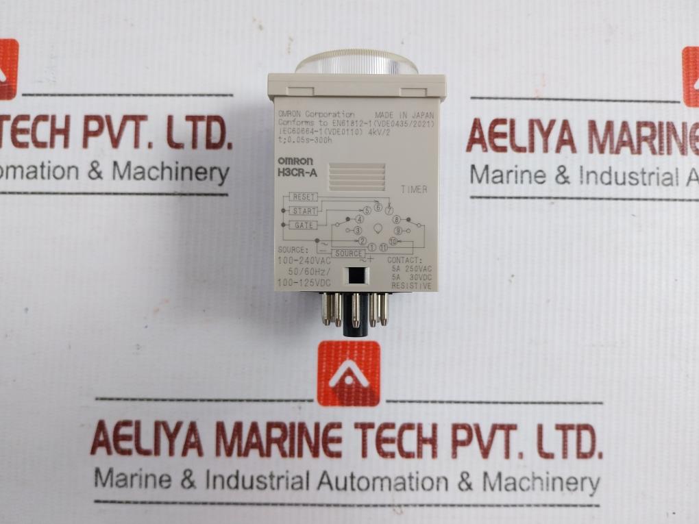Solid-state-Timer-100-240Vac-50-60Hz-5A-0696882-6A-Omron-H3Cr-a8E-208491-7