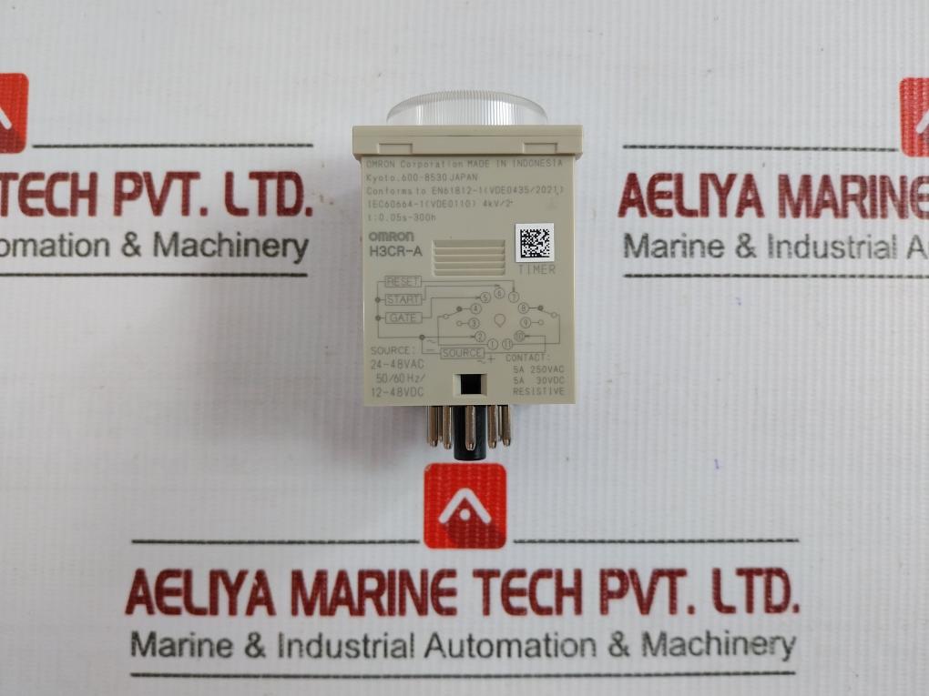Solid-state Multi-functional Timer H3Cr-a Omron 24-48Vac 50/60Hz 0.05S-300H