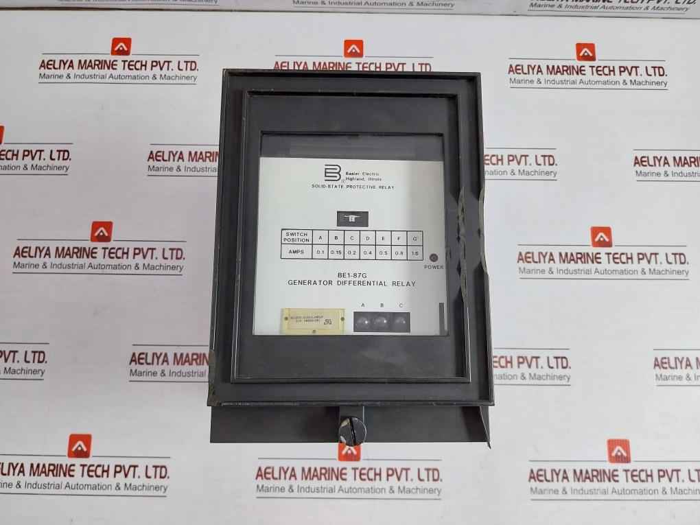 Solid-state Protective Relay Be1-87G Basler Electric