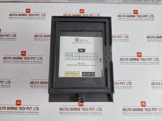 Solid-state Protective Relay Be1-87G Basler Electric