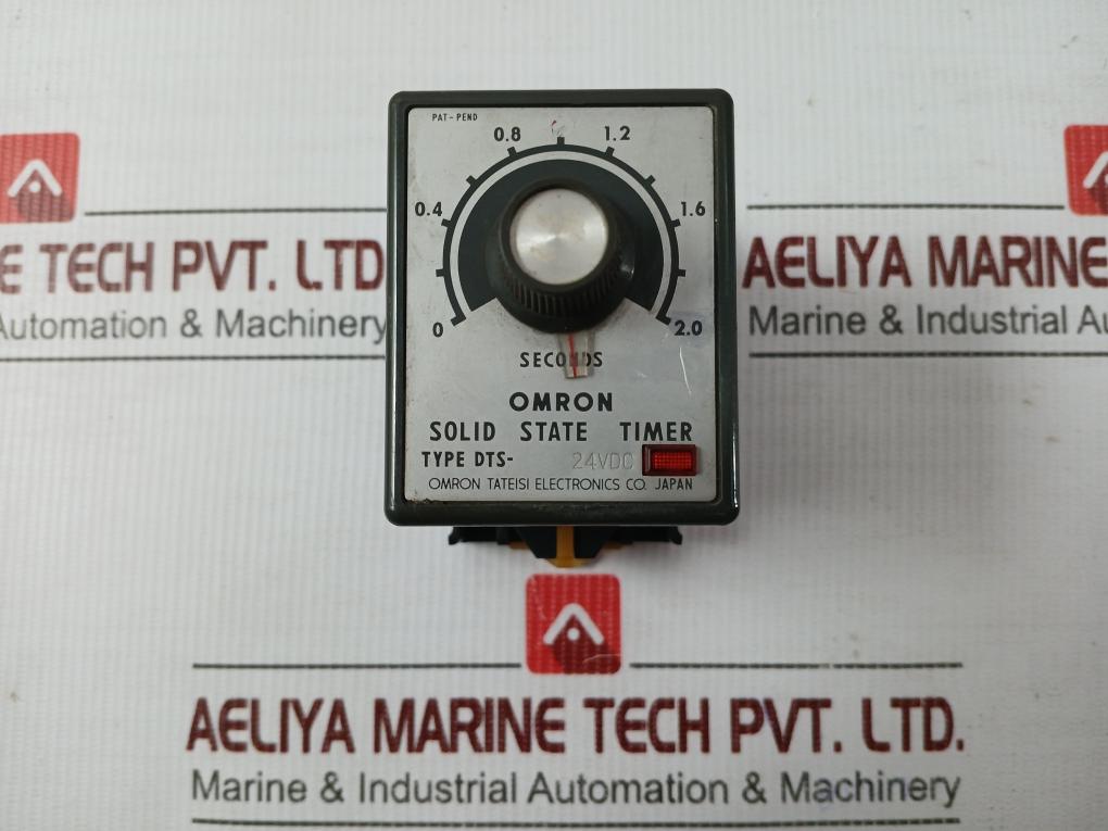 Solid State Timer 100Vdc 0-2.0 Seconds Omron Dts-24Vdc