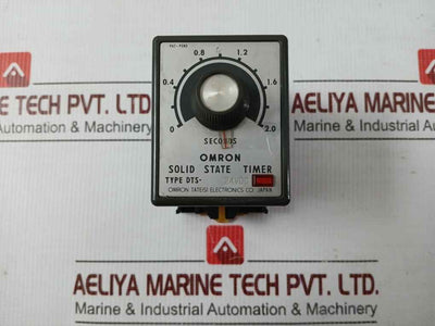 Solid State Timer 100Vdc 0-2.0 Seconds Omron Dts-24Vdc