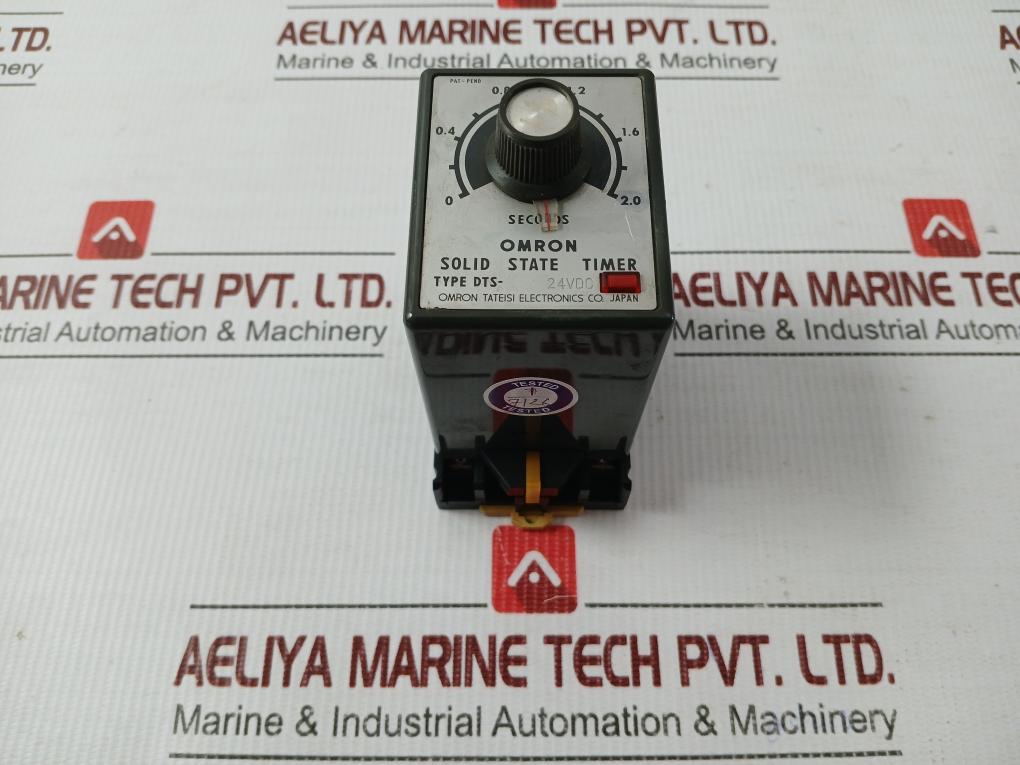 Solid State Timer 100Vdc 0-2.0 Seconds Omron Dts-24Vdc