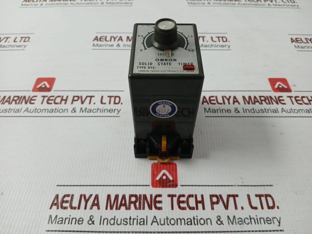 Solid State Timer 100Vdc 0-2.0 Seconds Omron Dts-24Vdc
