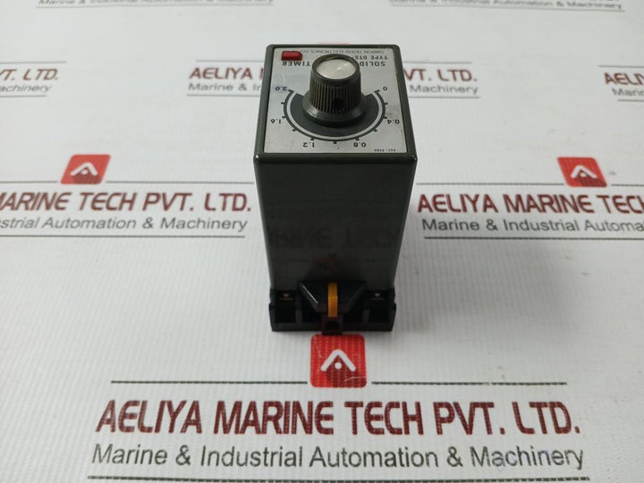 Solid State Timer 100Vdc 0-2.0 Seconds Omron Dts-24Vdc