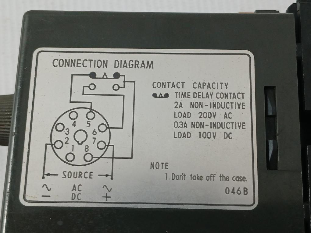 Solid State Timer 100Vdc 0-2.0 Seconds Omron Dts-24Vdc