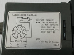 Solid State Timer 100Vdc 0-2.0 Seconds Omron Dts-24Vdc