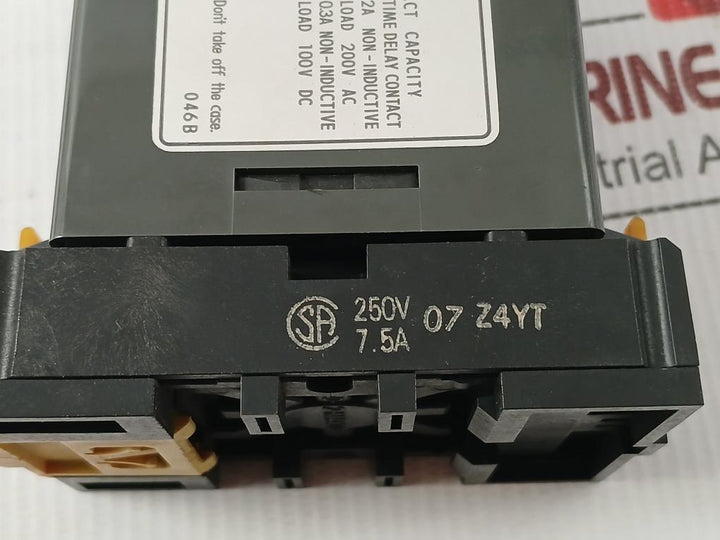 Solid State Timer 100Vdc 0-2.0 Seconds Omron Dts-24Vdc