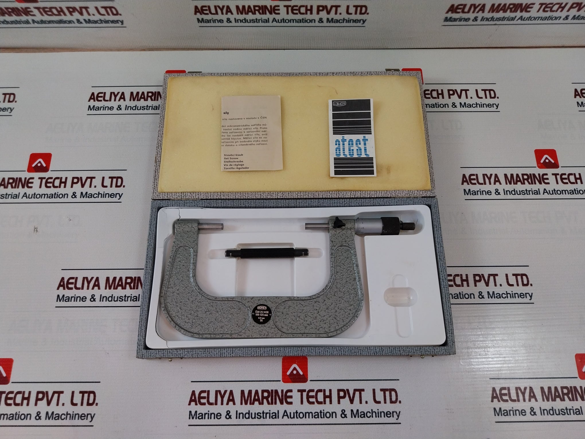 Somet Csn 25 1420 Outside Micrometer Set 100-125Mm