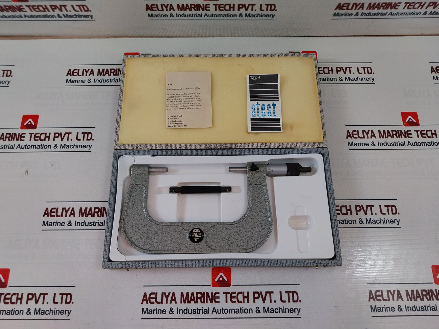 Somet Csn 25 1420 Outside Micrometer Set 100-125Mm