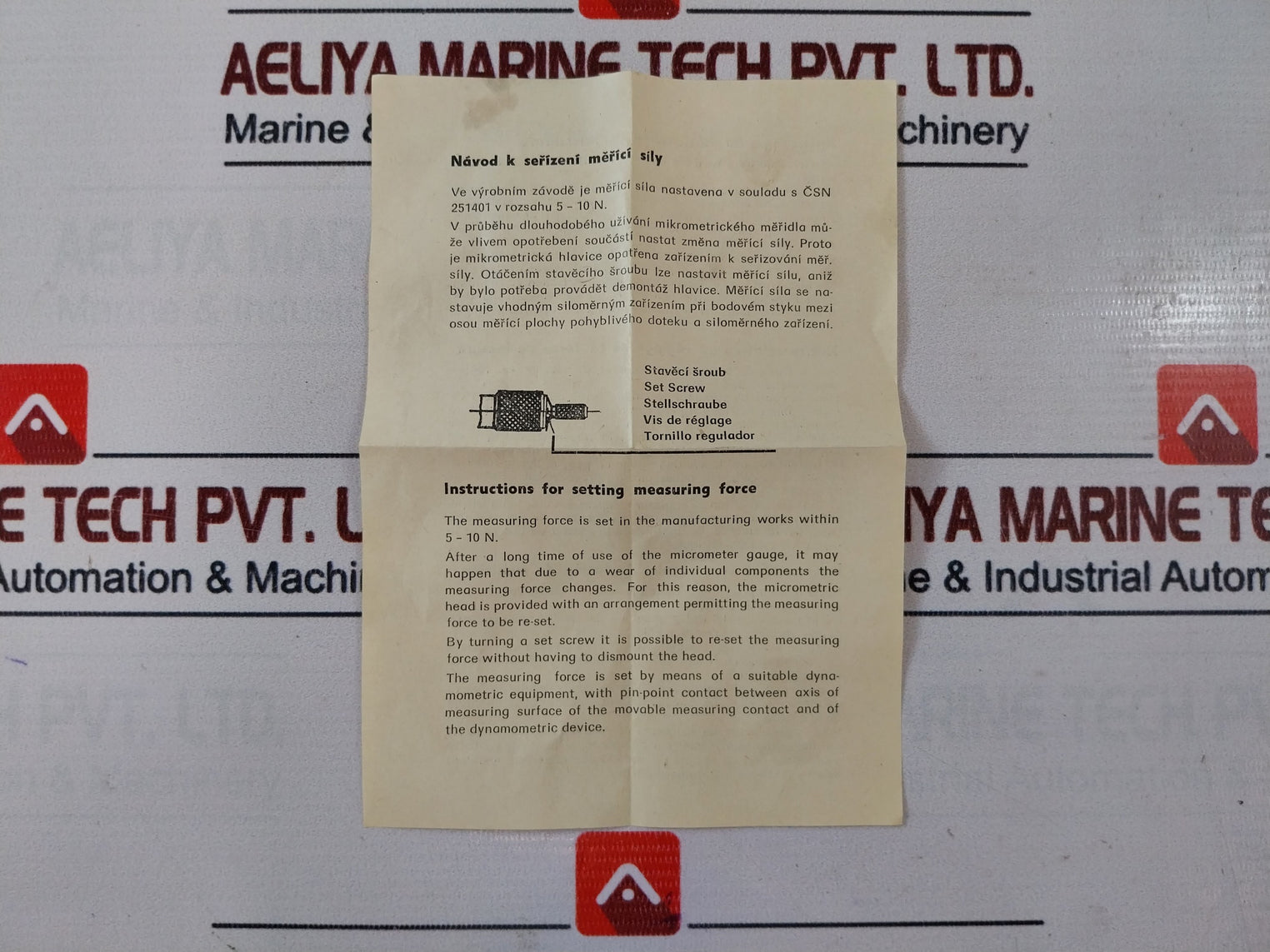 Somet Csn 25 1420 Outside Micrometer Set 100-125Mm