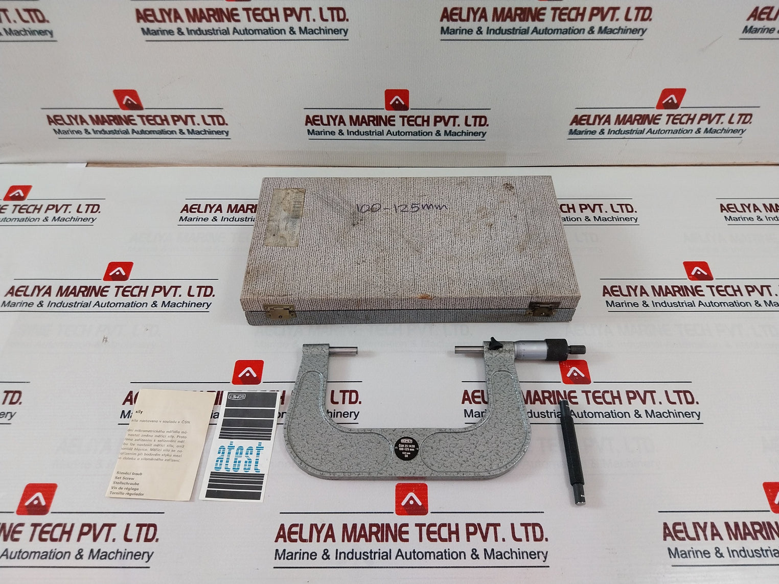 Somet Csn 25 1420 Outside Micrometer Set 100-125Mm