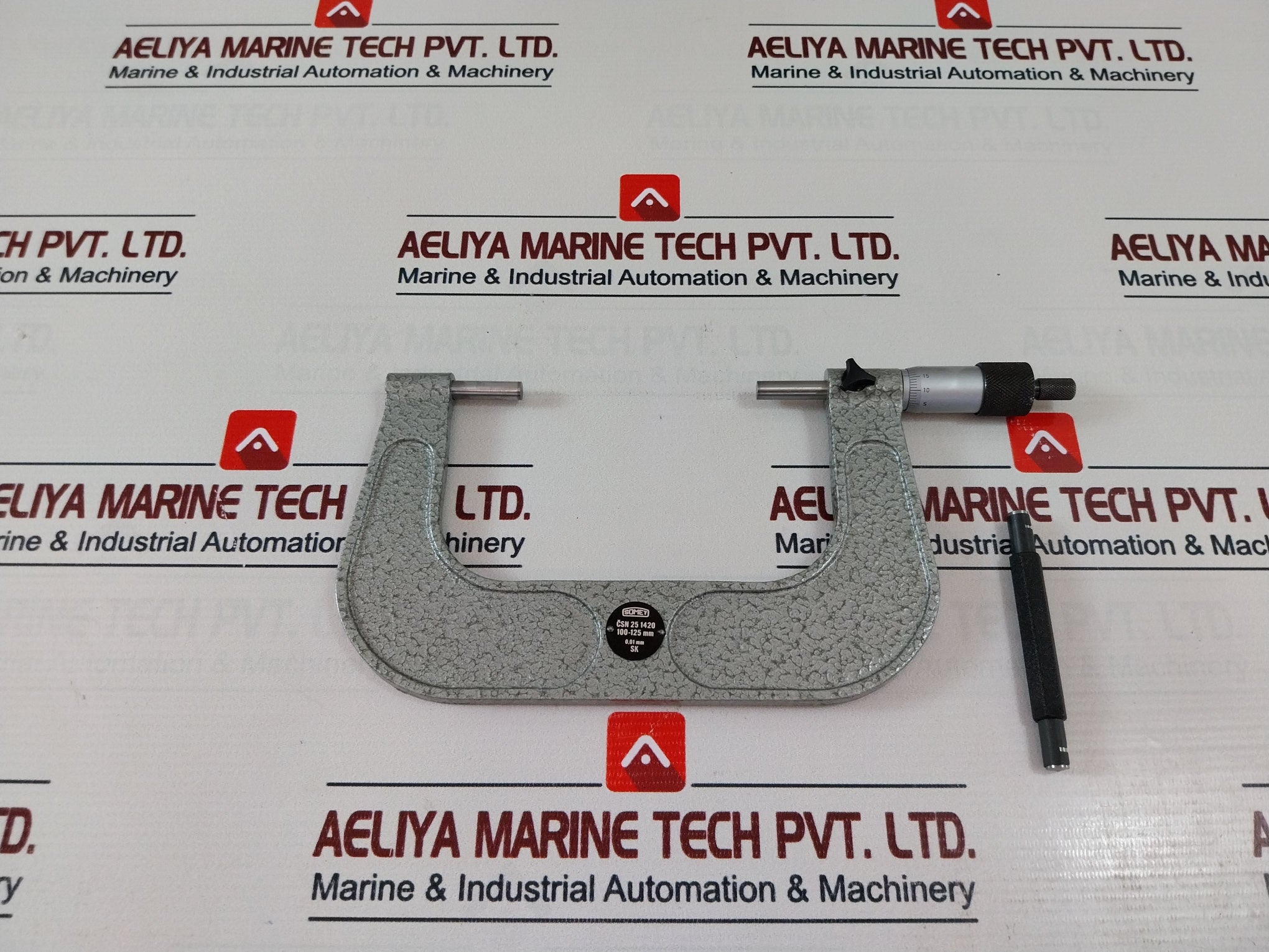 Somet Csn 25 1420 Outside Micrometer Set 100-125Mm – Aeliya Marine Tech