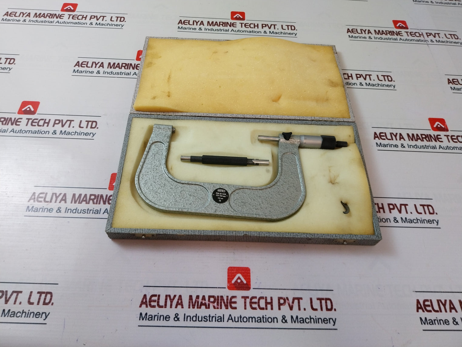 Somet Micrometer 125-150 Mm With Standard With Resolution 0,01 Mm Set