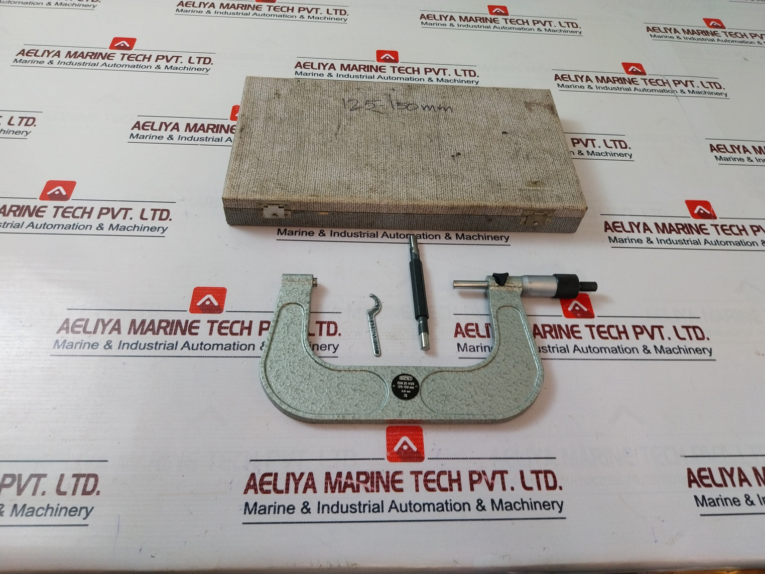 Somet Micrometer 125-150 Mm With Standard With Resolution 0,01 Mm Set