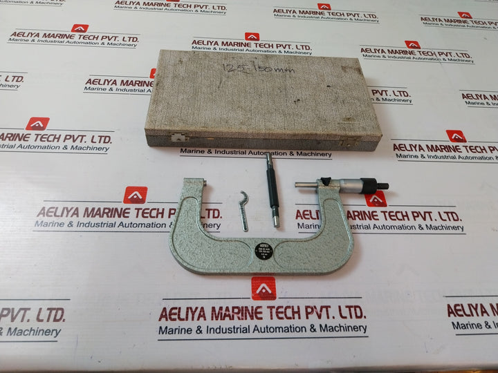 Somet Micrometer 125-150 Mm With Standard With Resolution 0,01 Mm Set