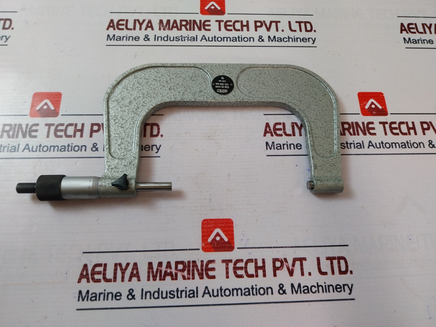 Somet Micrometer 125-150 Mm With Standard With Resolution 0,01 Mm Set